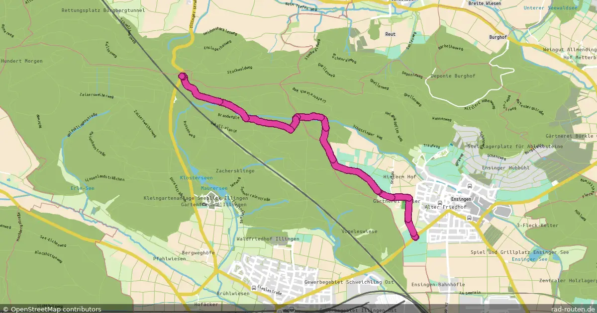 DE:BW:ENZ – Fernradroute auf Rad-Routen.de
