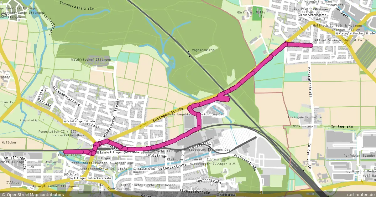 DE:BW:ENZ;DE:BW:LB – Fernradroute auf Rad-Routen.de
