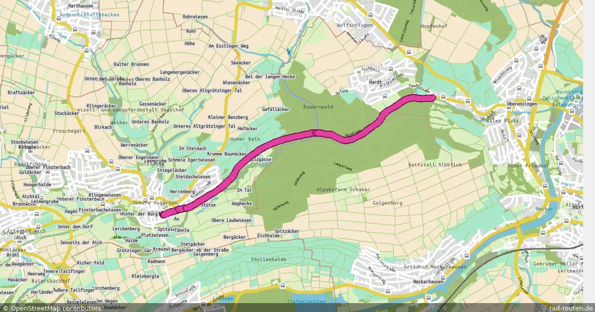 DE:BW:ES – Fernradroute auf Rad-Routen.de