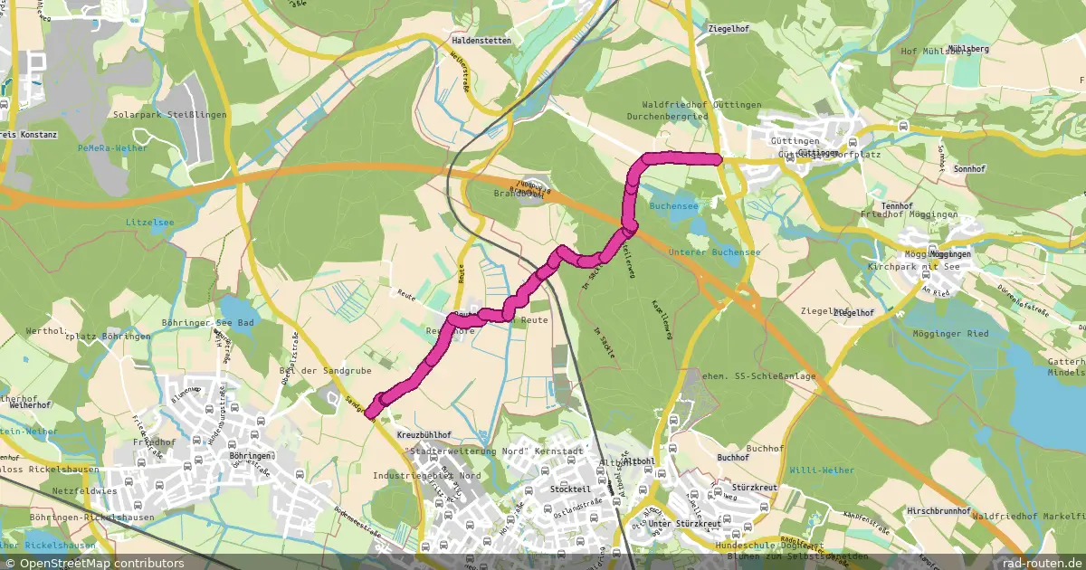 DE:BW:KN – Fernradroute auf Rad-Routen.de