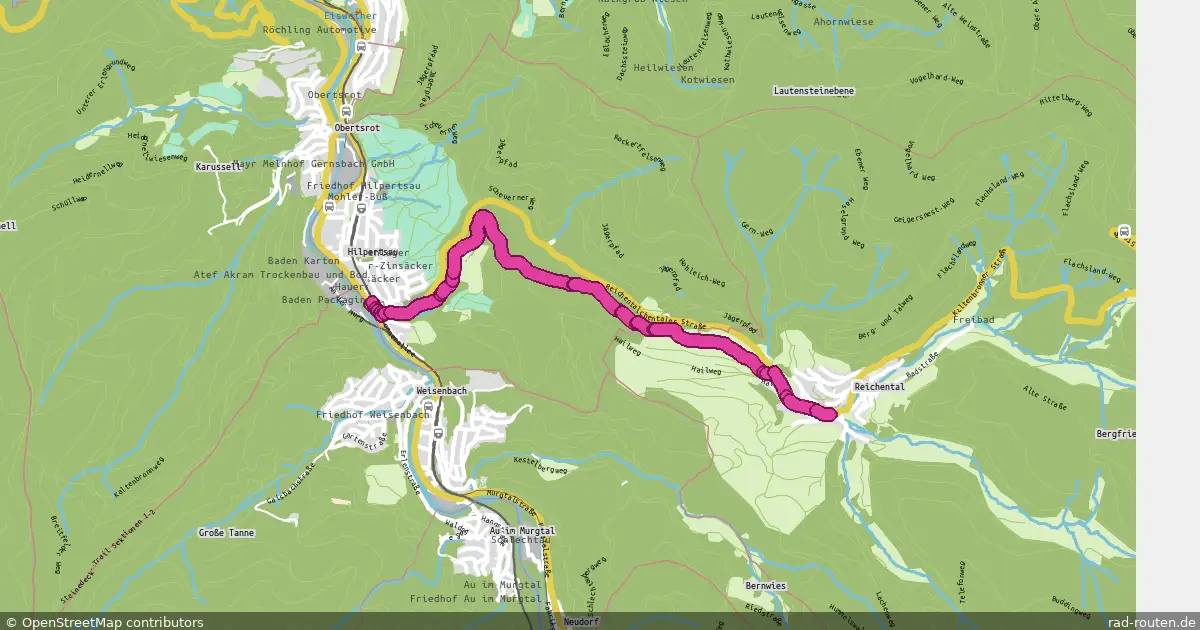 DE:BW:RA – Fernradroute auf Rad-Routen.de