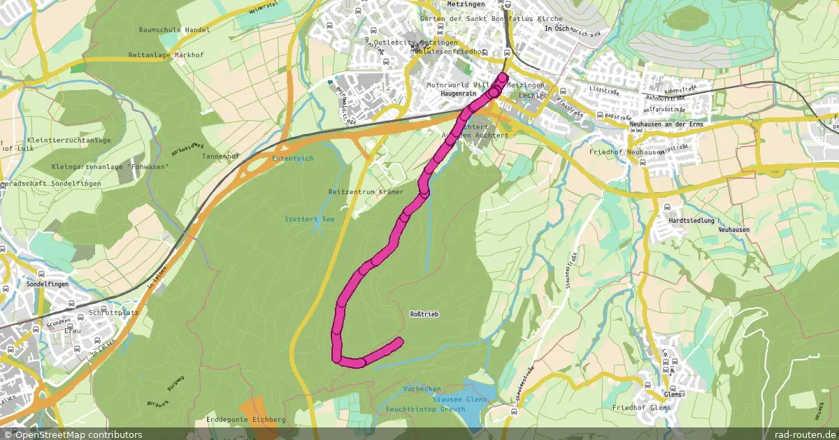 DE:BW:RT – Fernradroute auf Rad-Routen.de