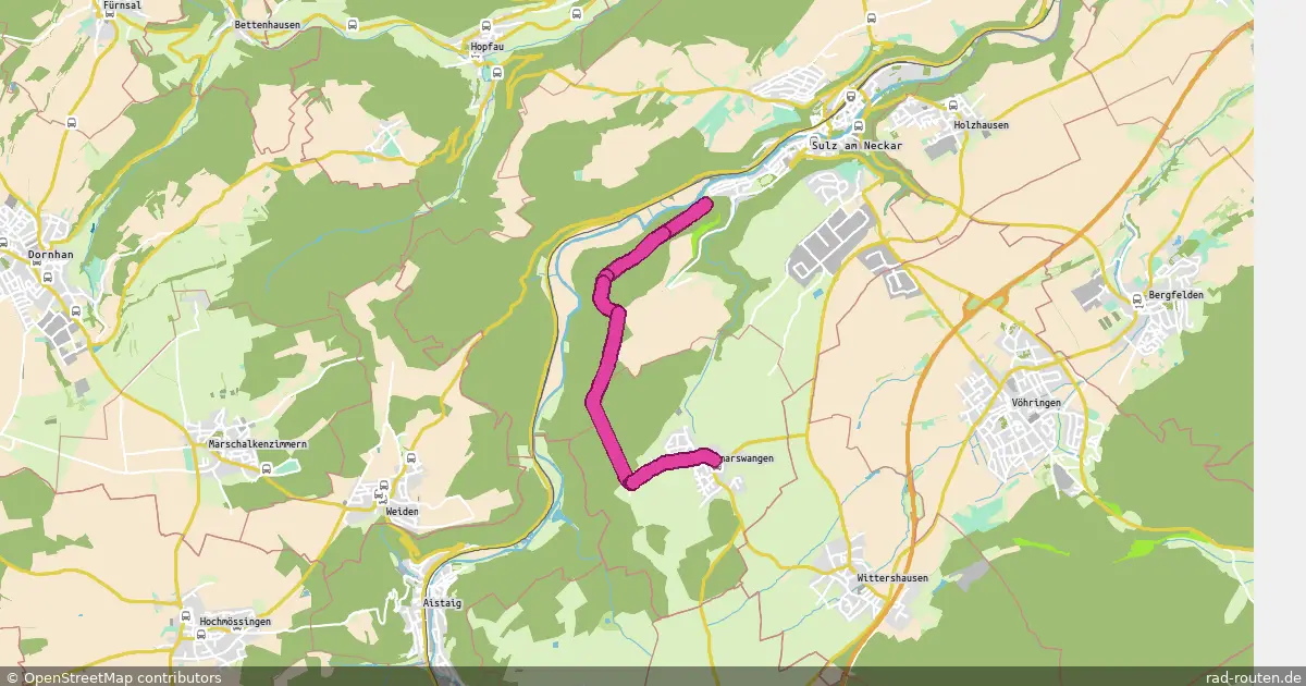 DE:BW:RW – Fernradroute auf Rad-Routen.de