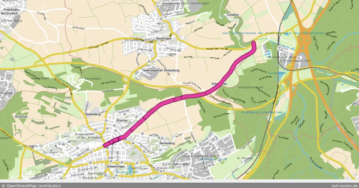 DE:BW:SBK – Fernradroute auf Rad-Routen.de