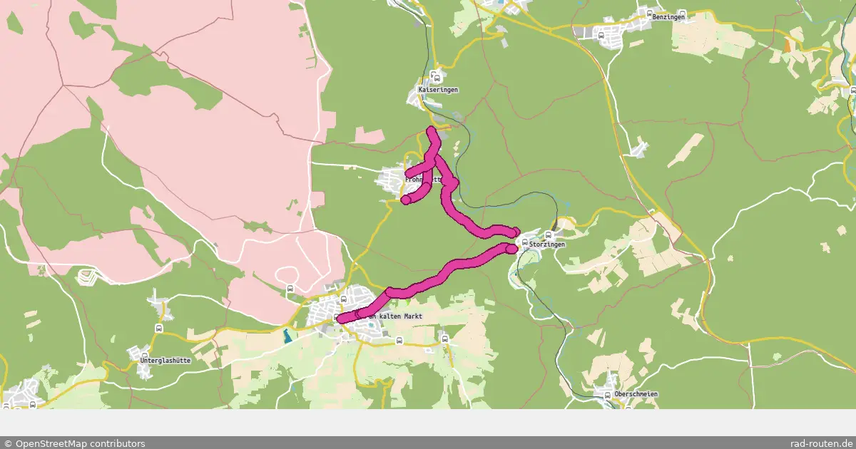 DE:BW:SIG – Fernradroute auf Rad-Routen.de