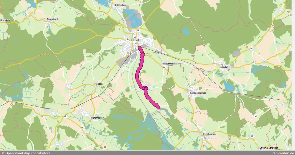 DE:BW:SIG – Fernradroute auf Rad-Routen.de