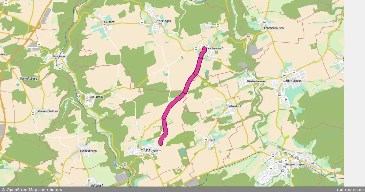 DE:BW:TÜB;DE:BW:ZAK – Fernradroute auf Rad-Routen.de