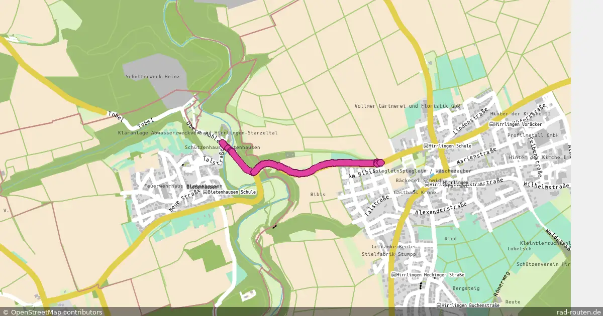DE:BW:TÜB;DE:BW:ZAK – Fernradroute auf Rad-Routen.de