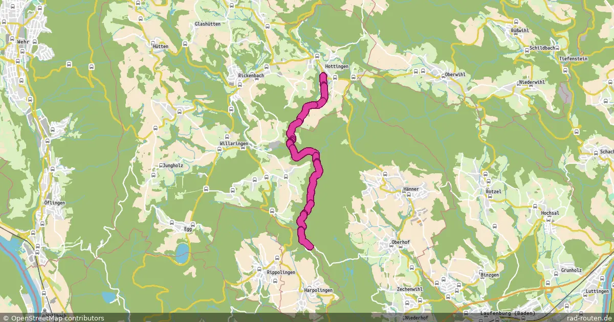 DE:BW:WT – Fernradroute auf Rad-Routen.de