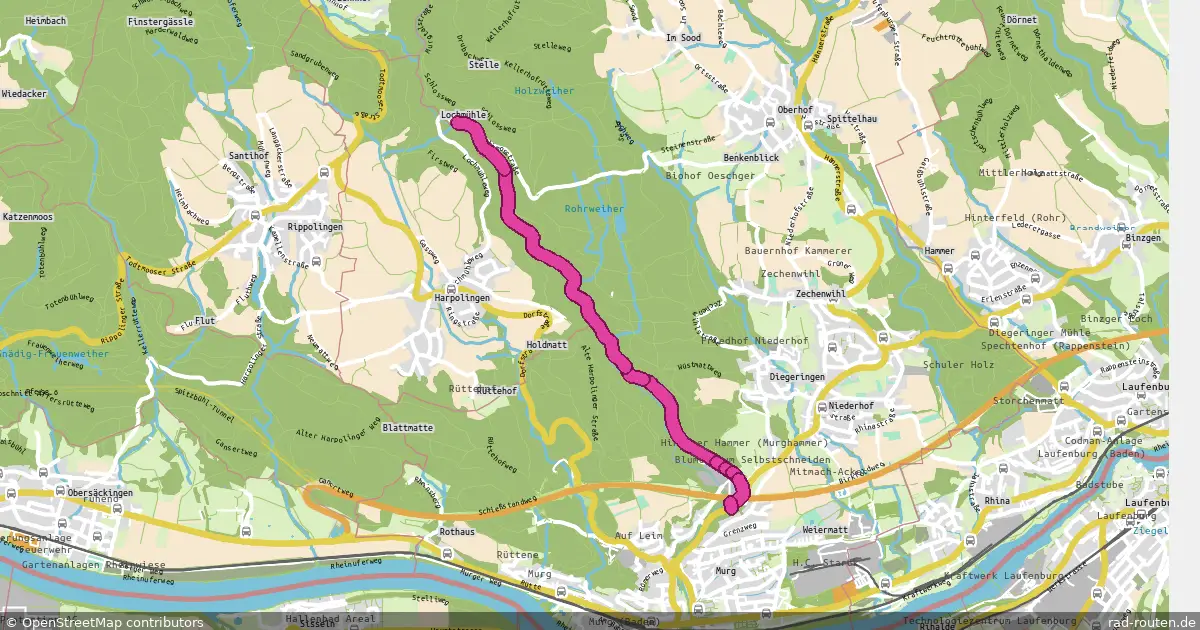 DE:BW:WT – Fernradroute auf Rad-Routen.de