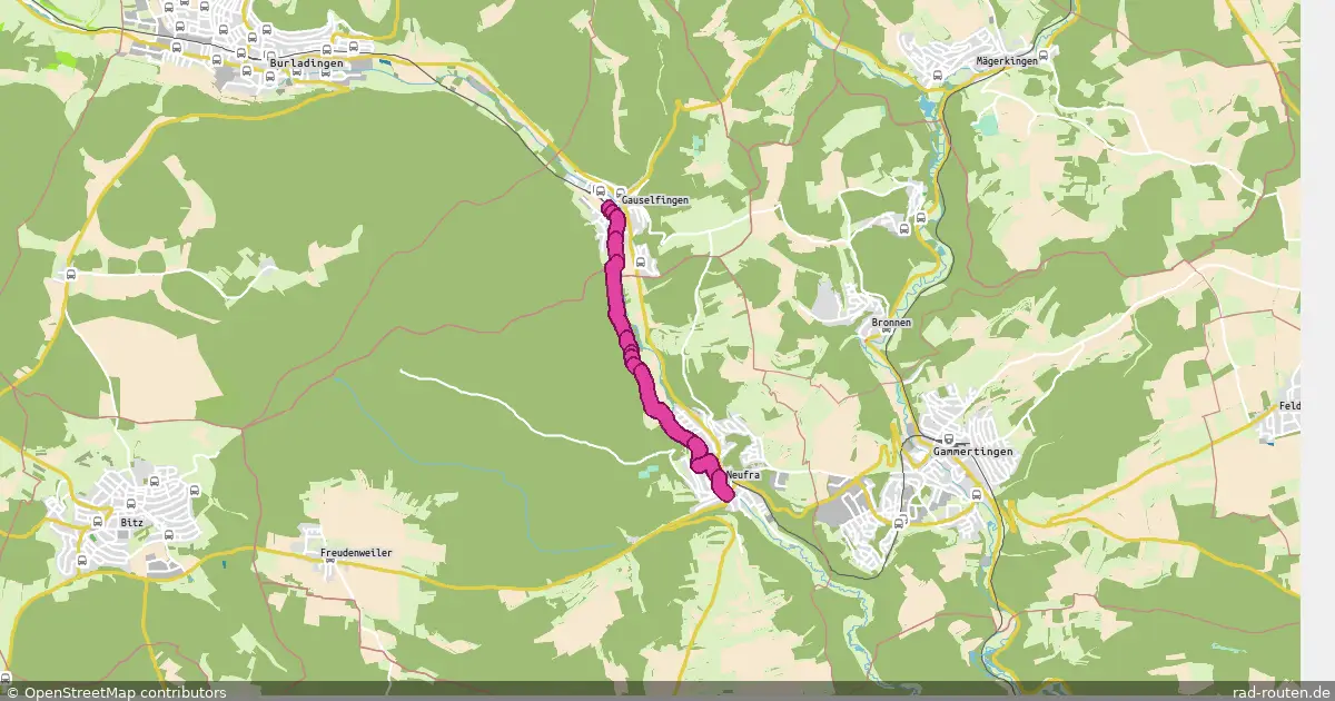 DE:BW:ZAK – Fernradroute auf Rad-Routen.de