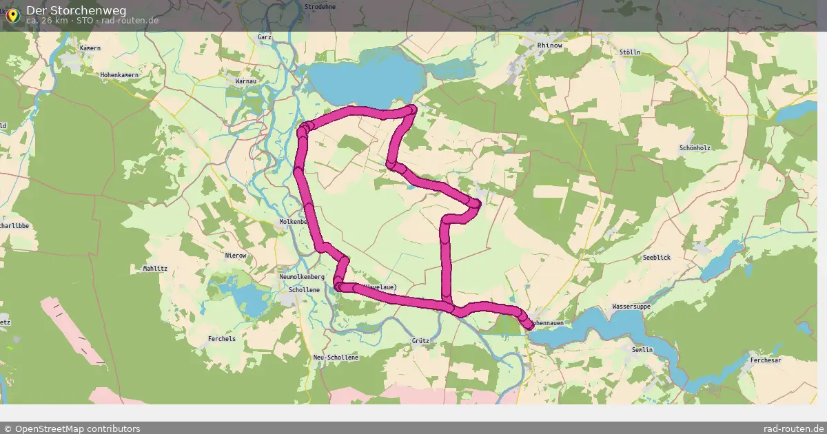 Der Storchenweg (STO) – Fernradroute auf Rad-Routen.de