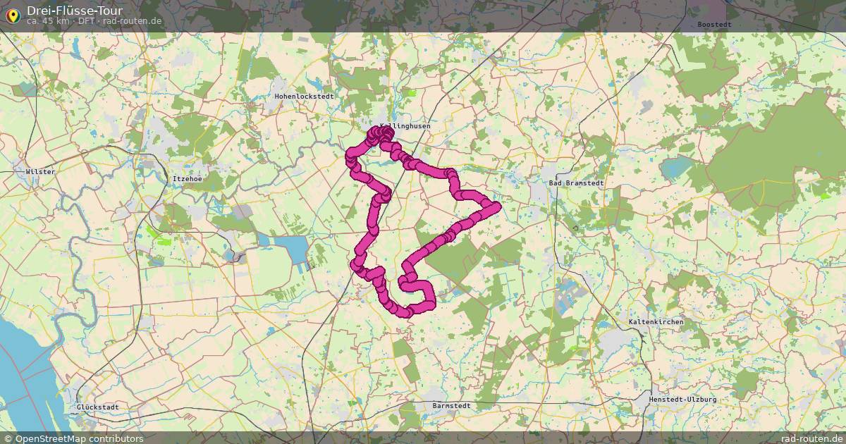 Drei-Flüsse-Tour (DFT) – Fernradroute auf Rad-Routen.de