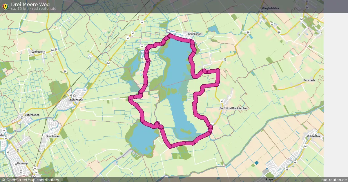 Drei Meere Weg – Fernradroute auf Rad-Routen.de