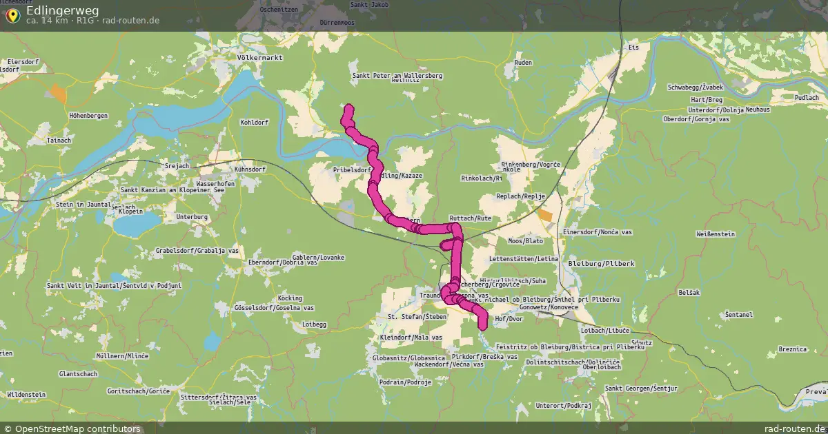 Edlingerweg (R1G) – Fernradroute auf Rad-Routen.de