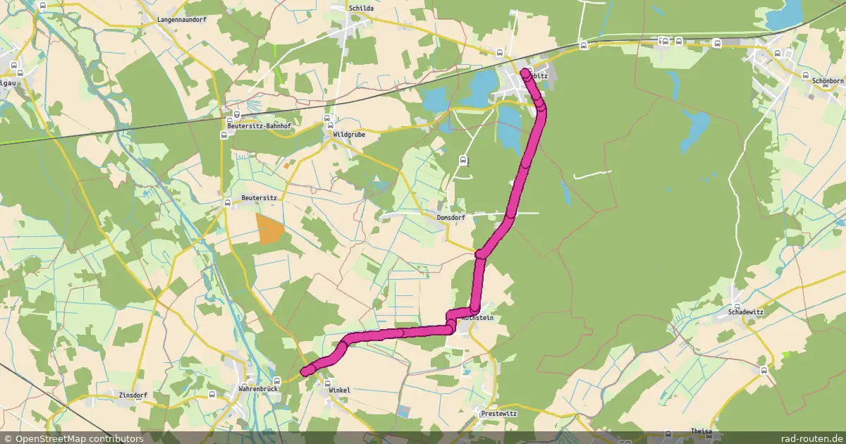 EE 14 – Fernradroute auf Rad-Routen.de