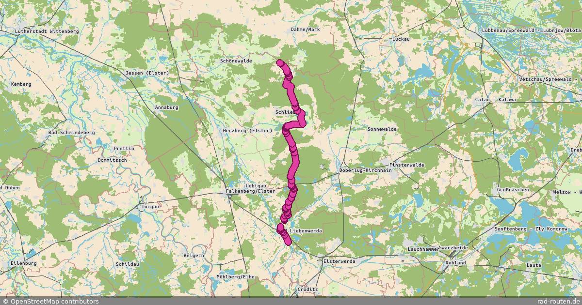 EE 7 – Fernradroute auf Rad-Routen.de