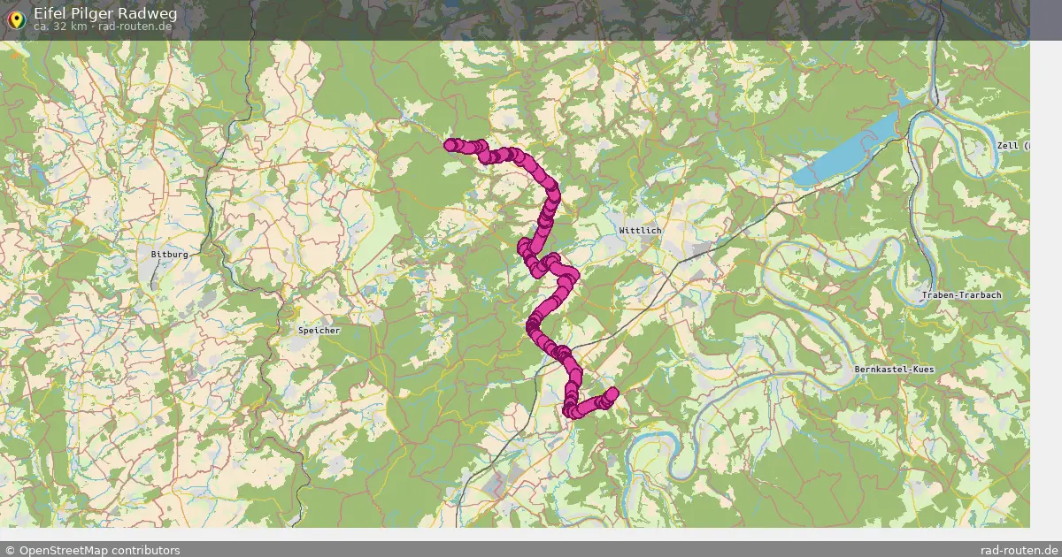 Eifel Pilger Radweg – Fernradroute auf Rad-Routen.de