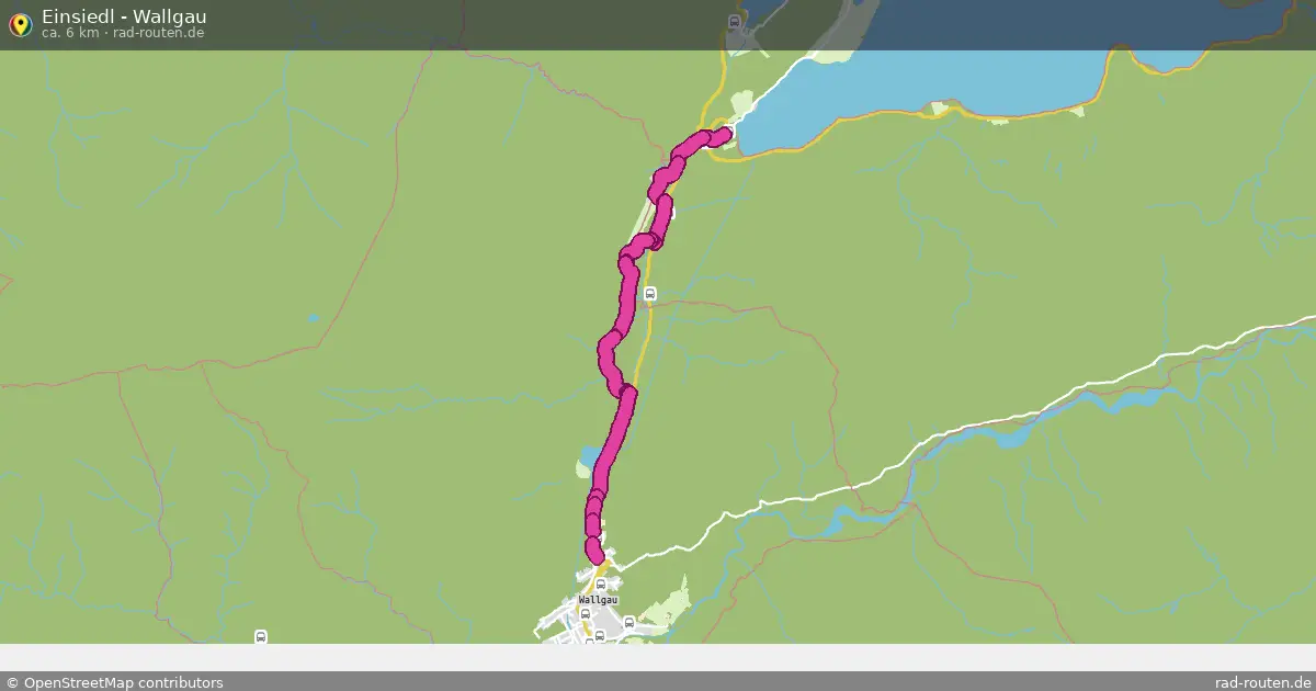 Einsiedl - Wallgau – Fernradroute auf Rad-Routen.de