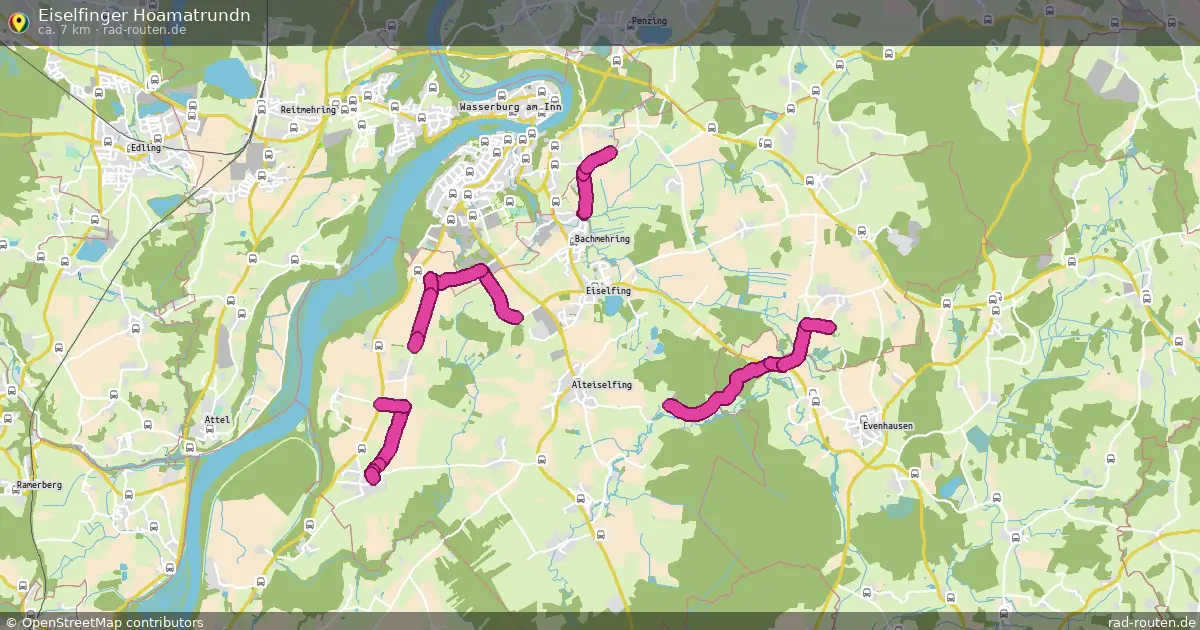 Eiselfinger Hoamatrundn – Fernradroute auf Rad-Routen.de