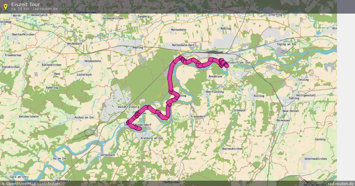 Eiszeit Tour – Fernradroute auf Rad-Routen.de