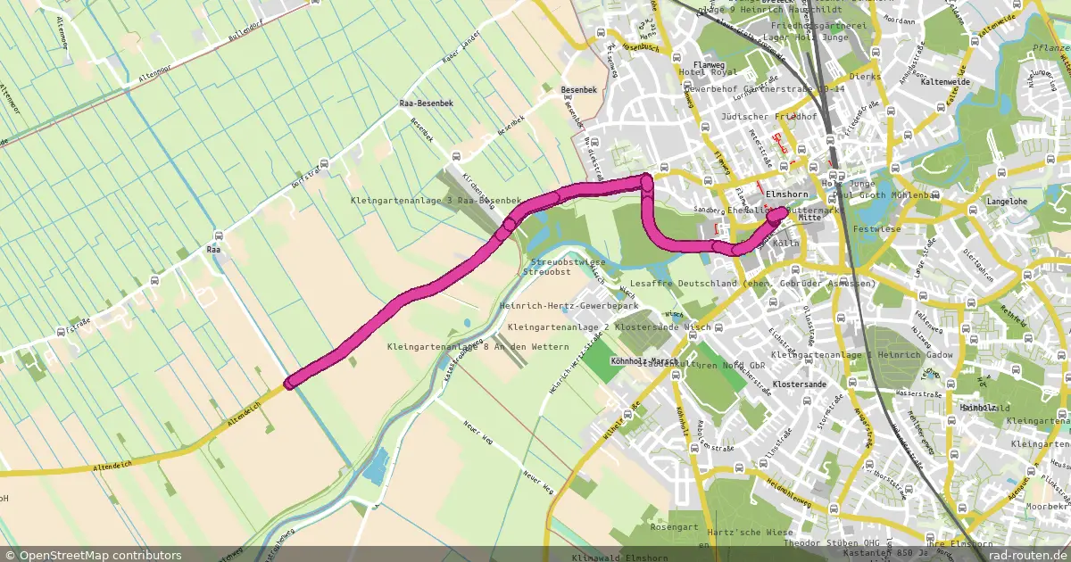 Ela4-Elm9 – Fernradroute auf Rad-Routen.de