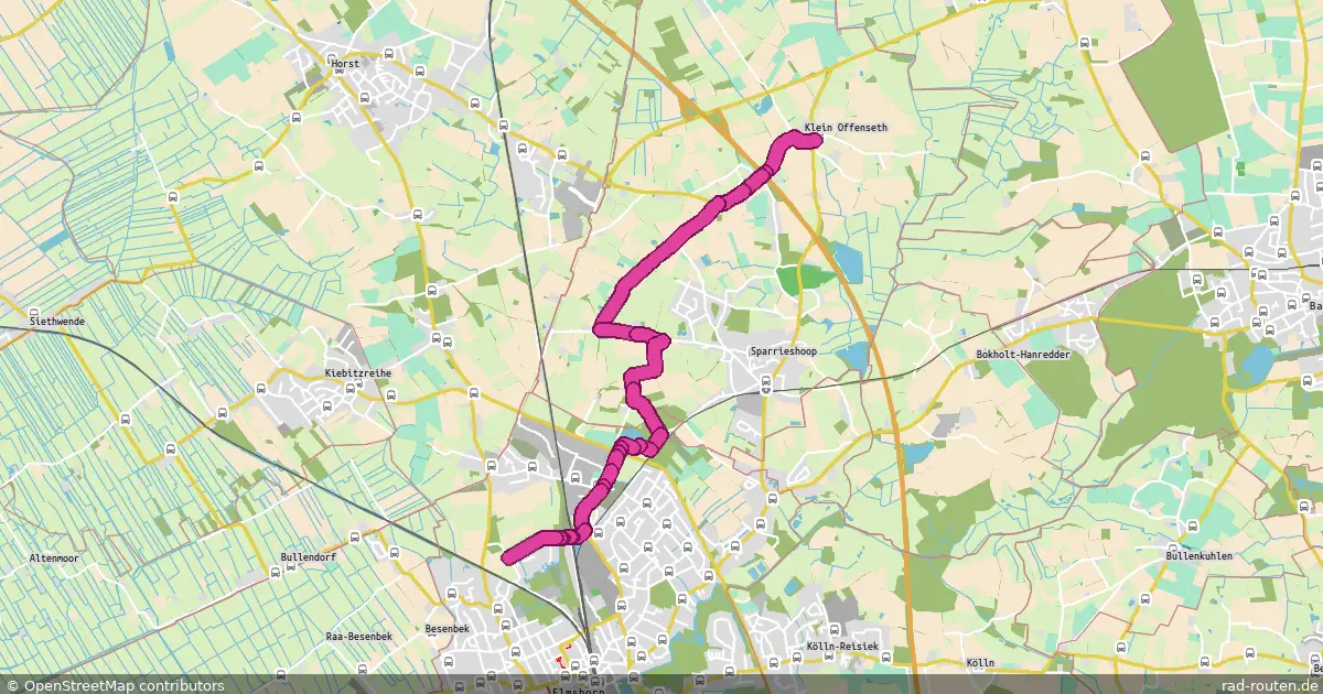 Ela63-Elm22 – Fernradroute auf Rad-Routen.de