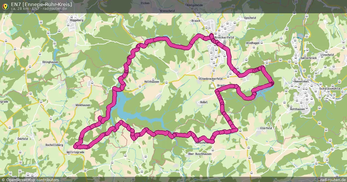 EN7 [Ennepe-Ruhr-Kreis] (EN7) – Fernradroute auf Rad-Routen.de