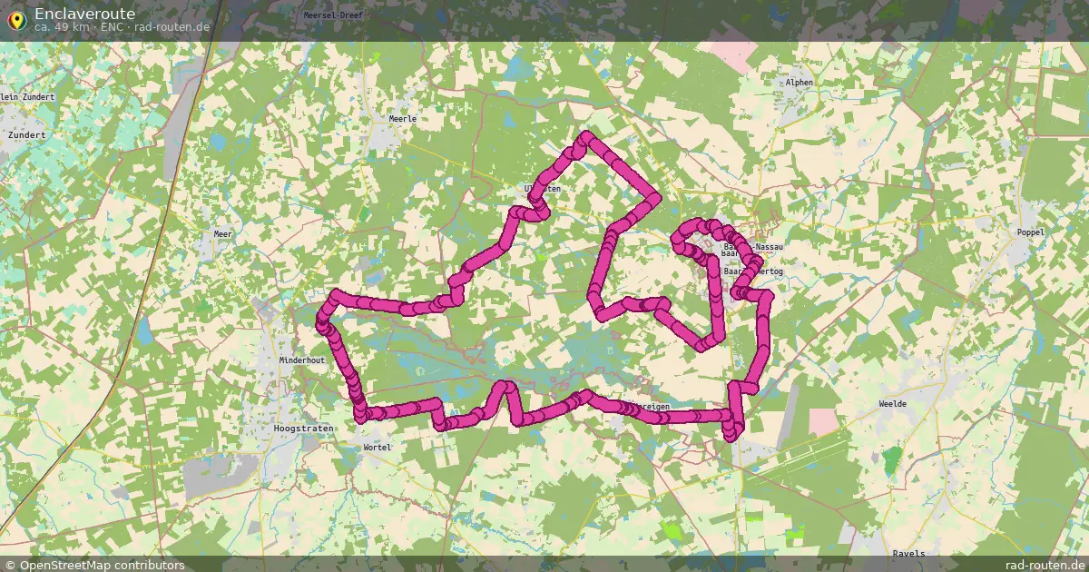 Enclaveroute (Enc) – Fernradroute auf Rad-Routen.de
