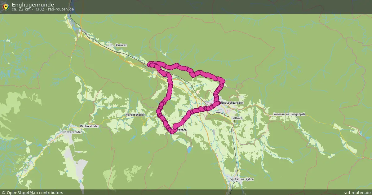 Enghagenrunde (R302) – Fernradroute auf Rad-Routen.de