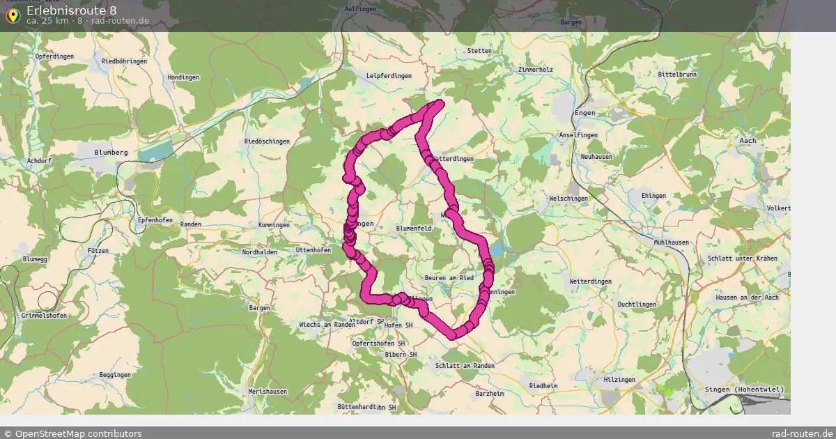 Erlebnisroute 8 (8) – Fernradroute auf Rad-Routen.de