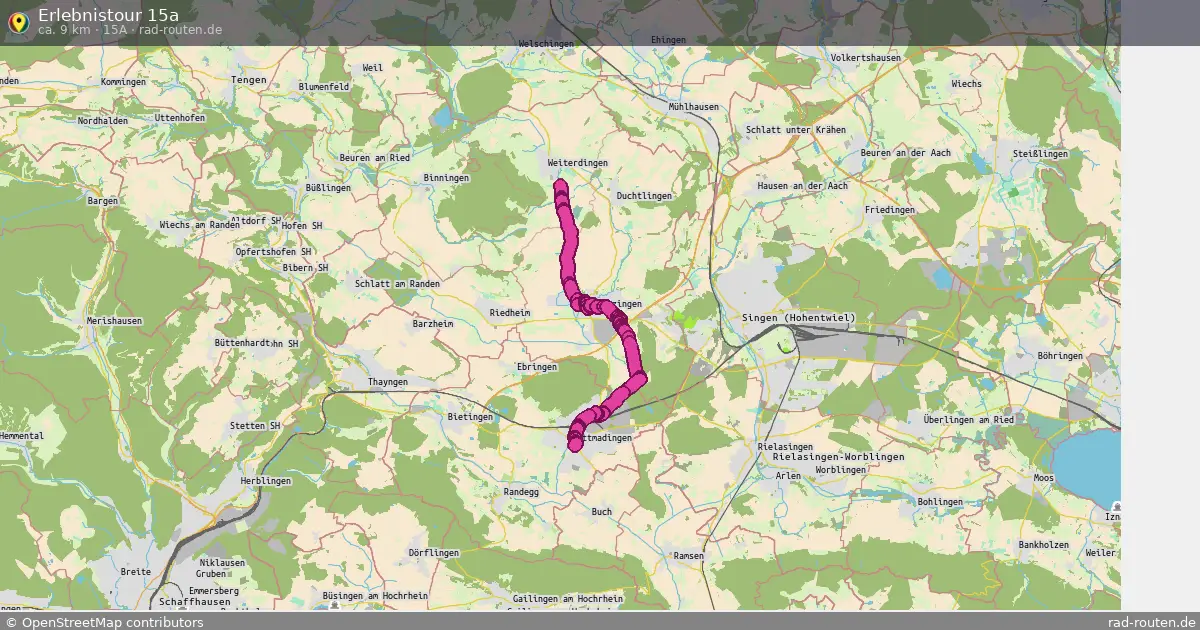 Erlebnistour 15a (15a) – Fernradroute auf Rad-Routen.de