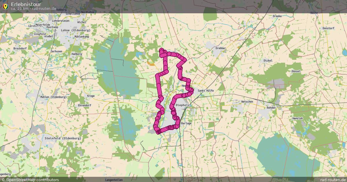 Erlebnistour – Fernradroute auf Rad-Routen.de