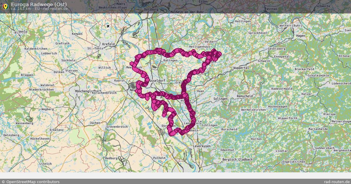 Euroga Radwege (Ost) (Eu) – Fernradroute auf Rad-Routen.de