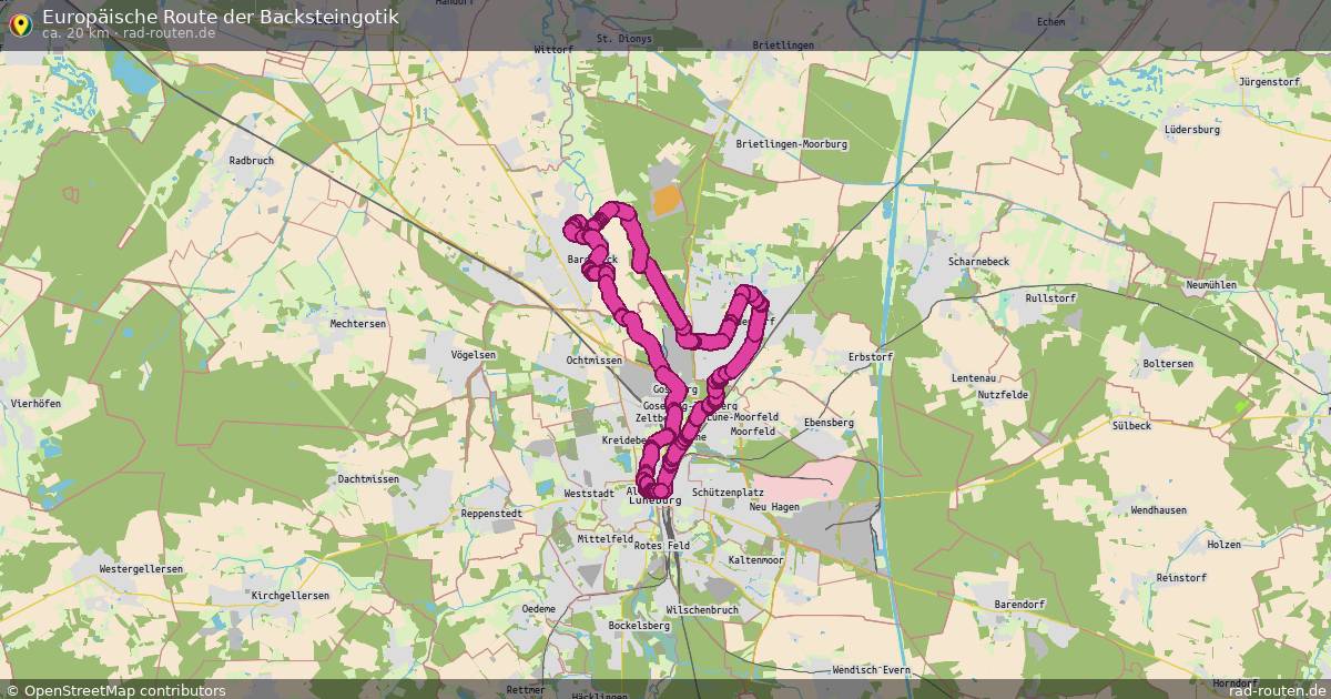 Europäische Route der Backsteingotik – Fernradroute auf Rad-Routen.de