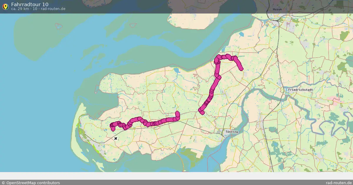 Fahrradtour 10 (10) – Fernradroute auf Rad-Routen.de