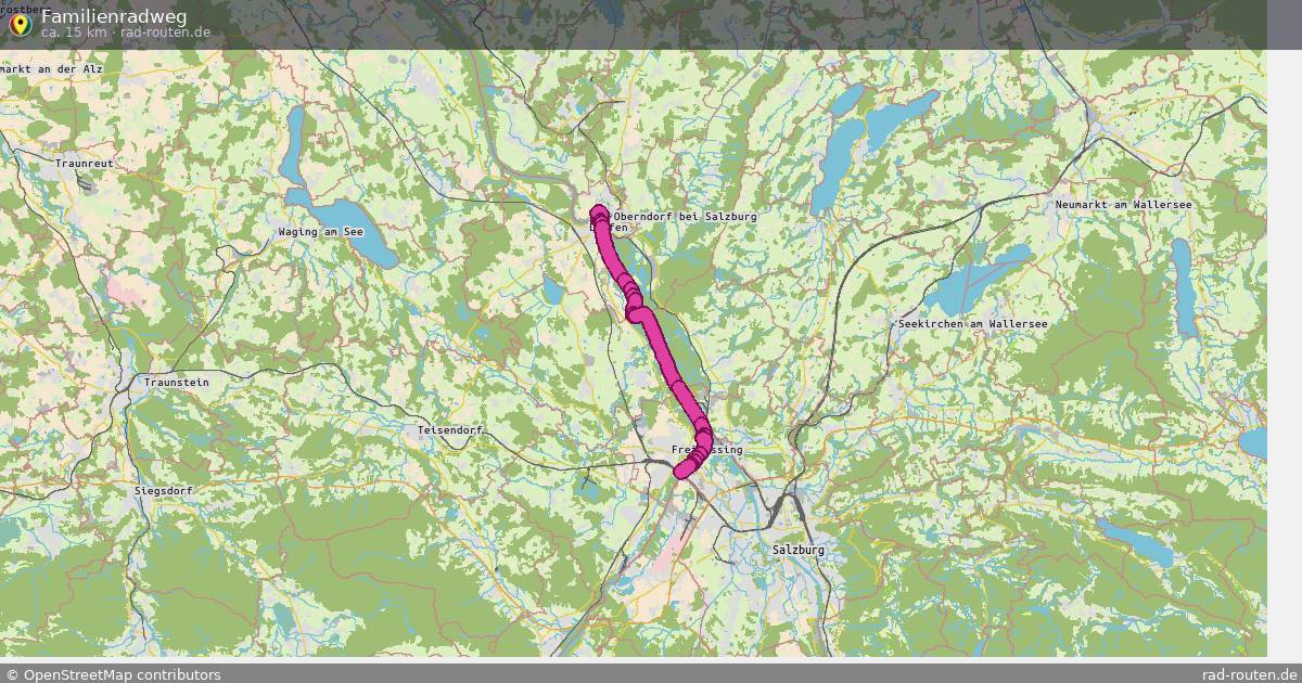 Familienradweg – Fernradroute auf Rad-Routen.de
