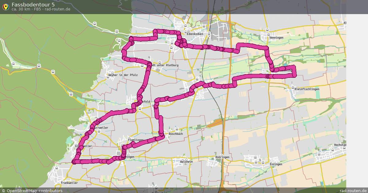 Fassbodentour 5 (Fb5) – Fernradroute auf Rad-Routen.de