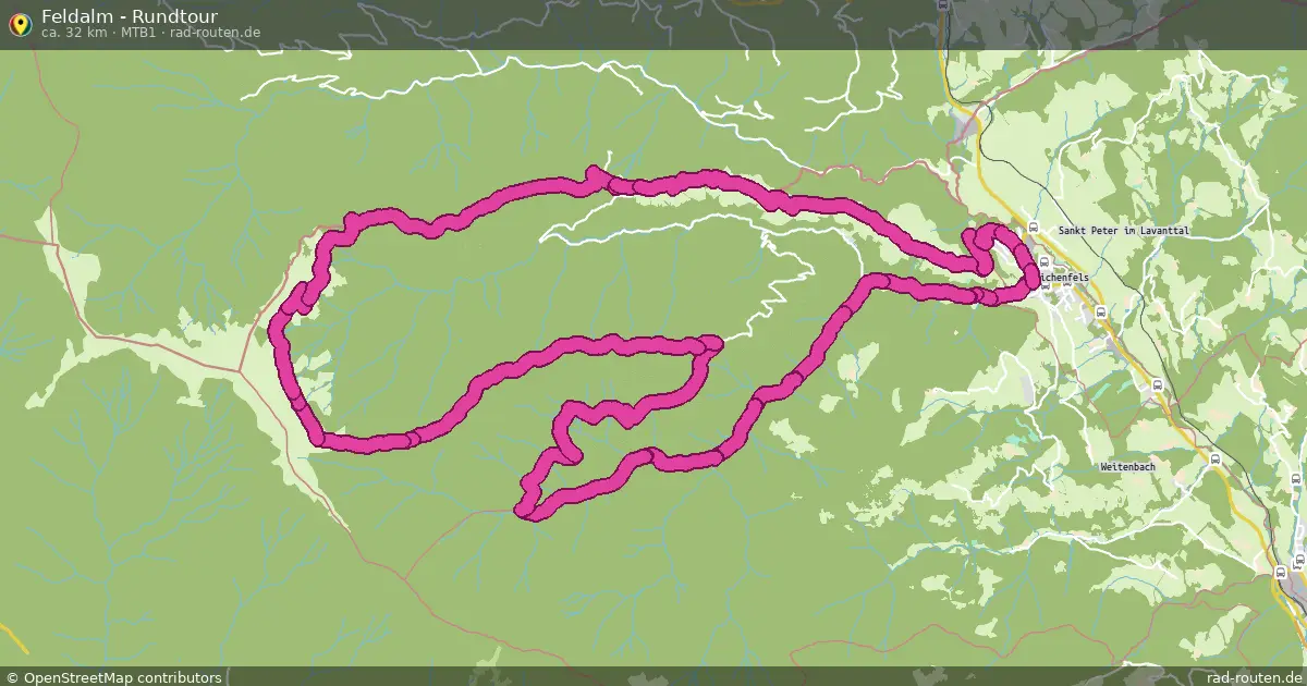 Feldalm - Rundtour