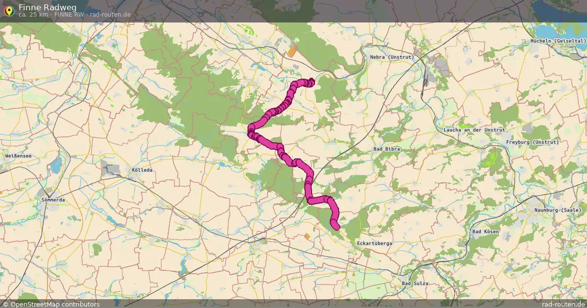 Finne Radweg