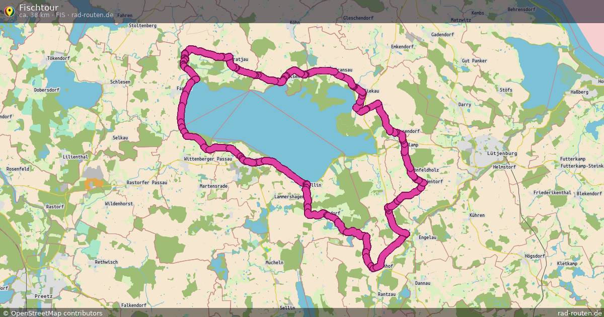 Fischtour (FIS) – Fernradroute auf Rad-Routen.de