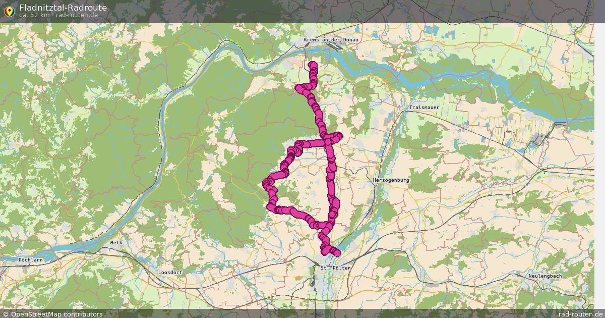 Fladnitztal-Radroute – Fernradroute auf Rad-Routen.de