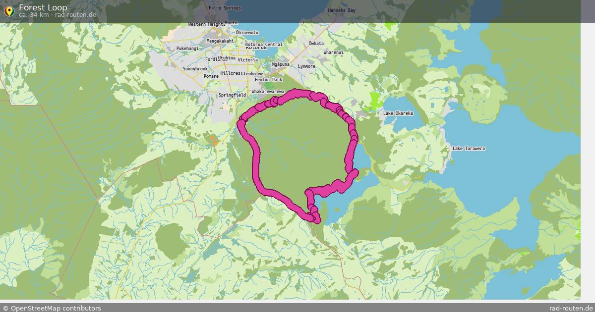 Forest Loop – Fernradroute auf Rad-Routen.de
