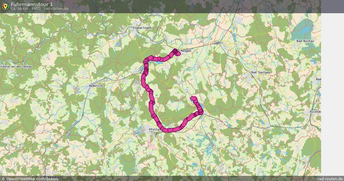 Fuhrmannstour 1 (FMT1) – Fernradroute auf Rad-Routen.de