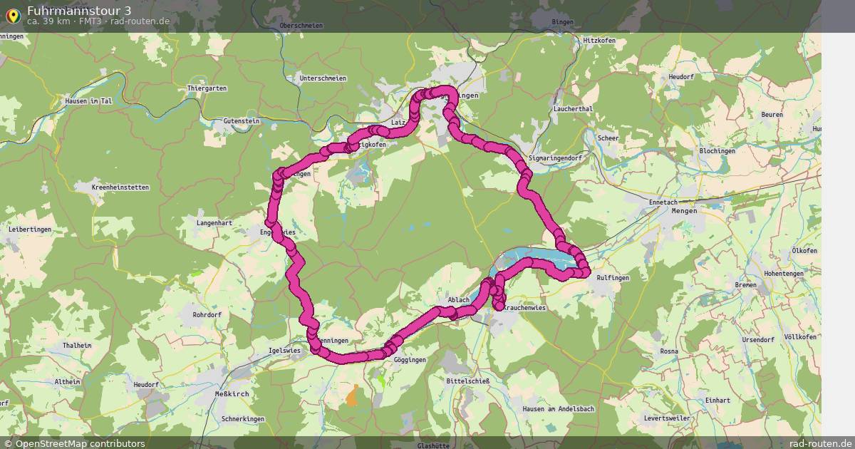 Fuhrmannstour 3 (FMT3) – Fernradroute auf Rad-Routen.de
