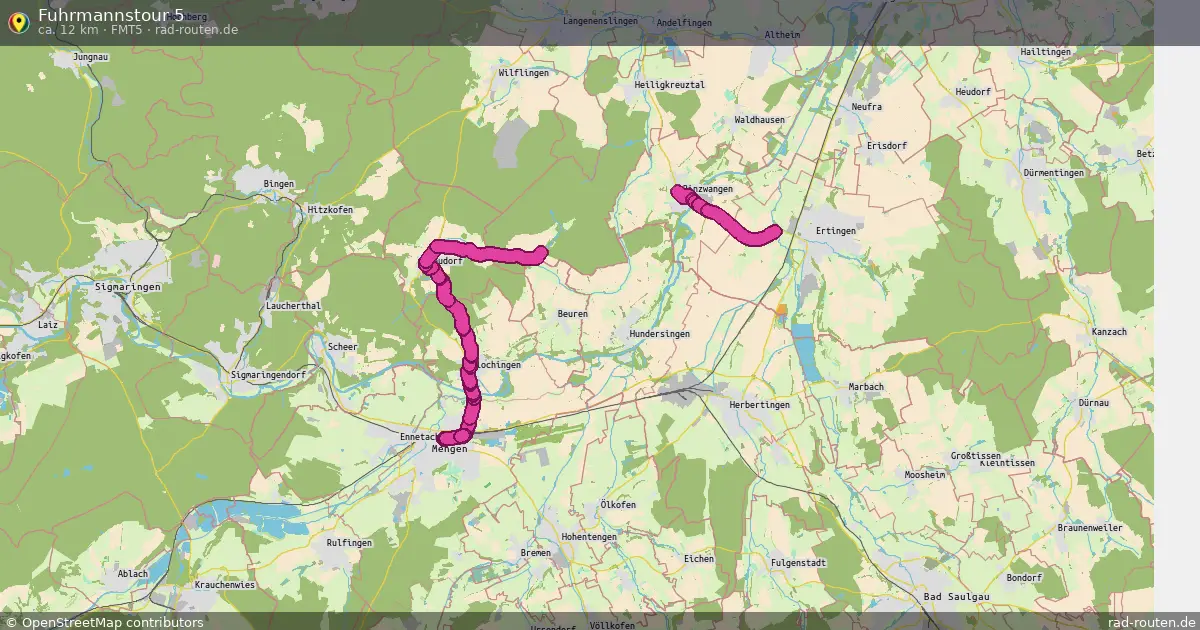 Fuhrmannstour 5 (FMT5) – Fernradroute auf Rad-Routen.de