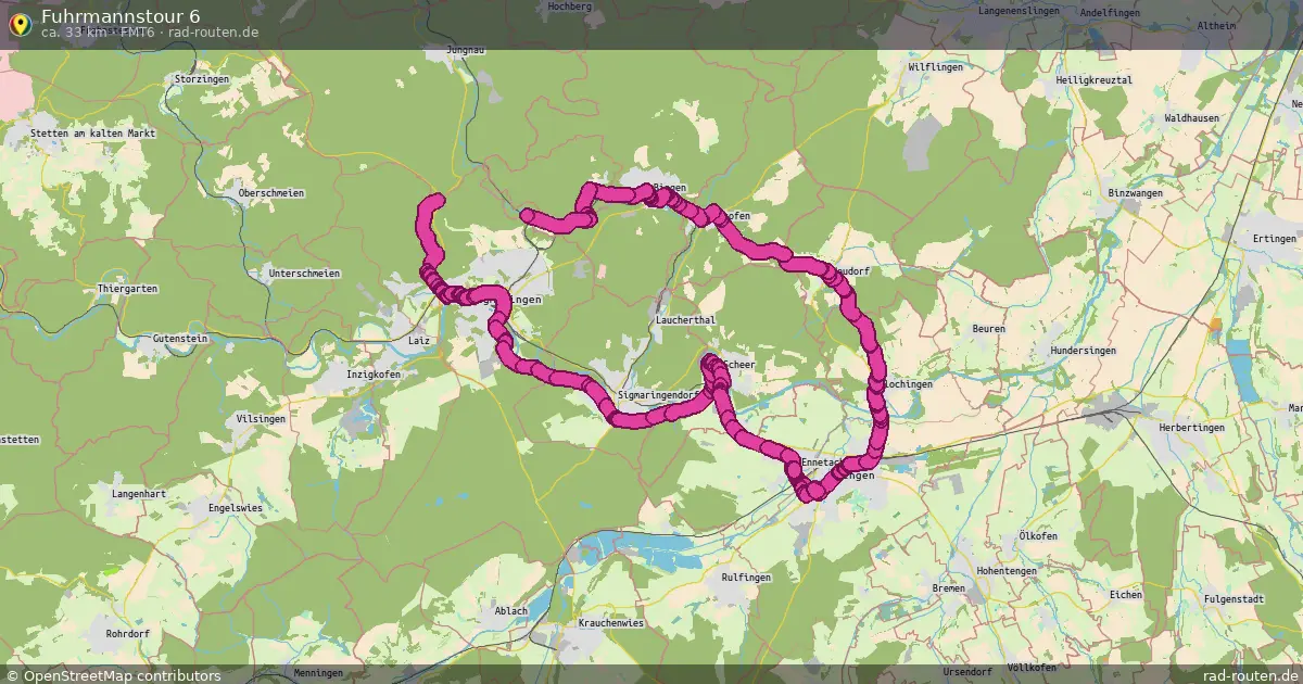 Fuhrmannstour 6 (FMT6) – Fernradroute auf Rad-Routen.de
