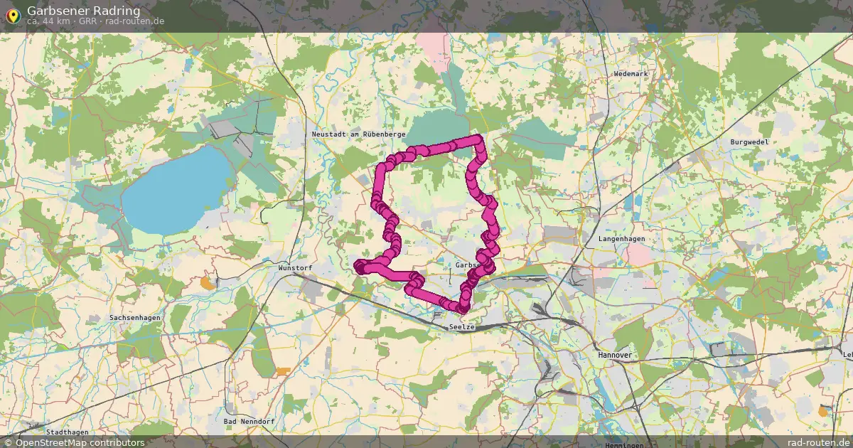 Garbsener Radring (GRR) – Fernradroute auf Rad-Routen.de