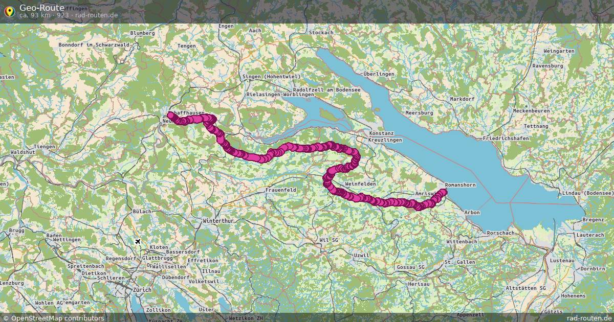 Geo-Route (923) – Fernradroute auf Rad-Routen.de
