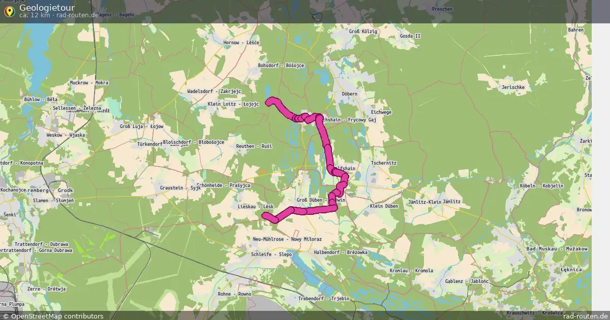 Geologietour – Fernradroute auf Rad-Routen.de